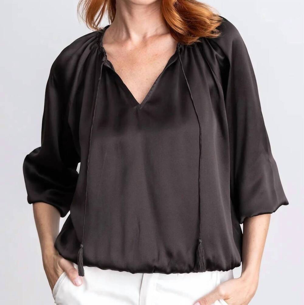 NEW GO BY GO SILK either way silk top in java